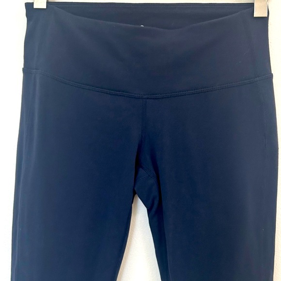Athleta Women’s XS Navy Blue Mid Rise Leggings Compression Gym RN# 54023 SOFT - Picture 5 of 9